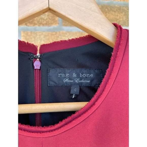 Rag & Bone Wine Work/Office Dress size 4 - Picture 5 of 9